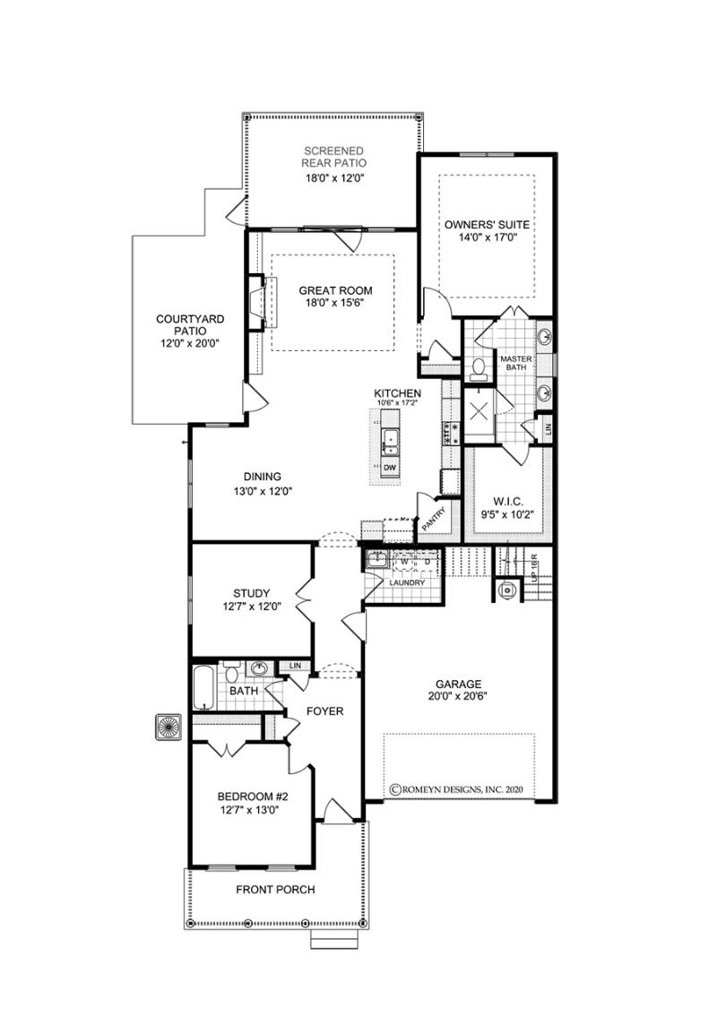 The Buckley a 2 bedroom 2 bath home in Marlowe. A New Home Community in ...